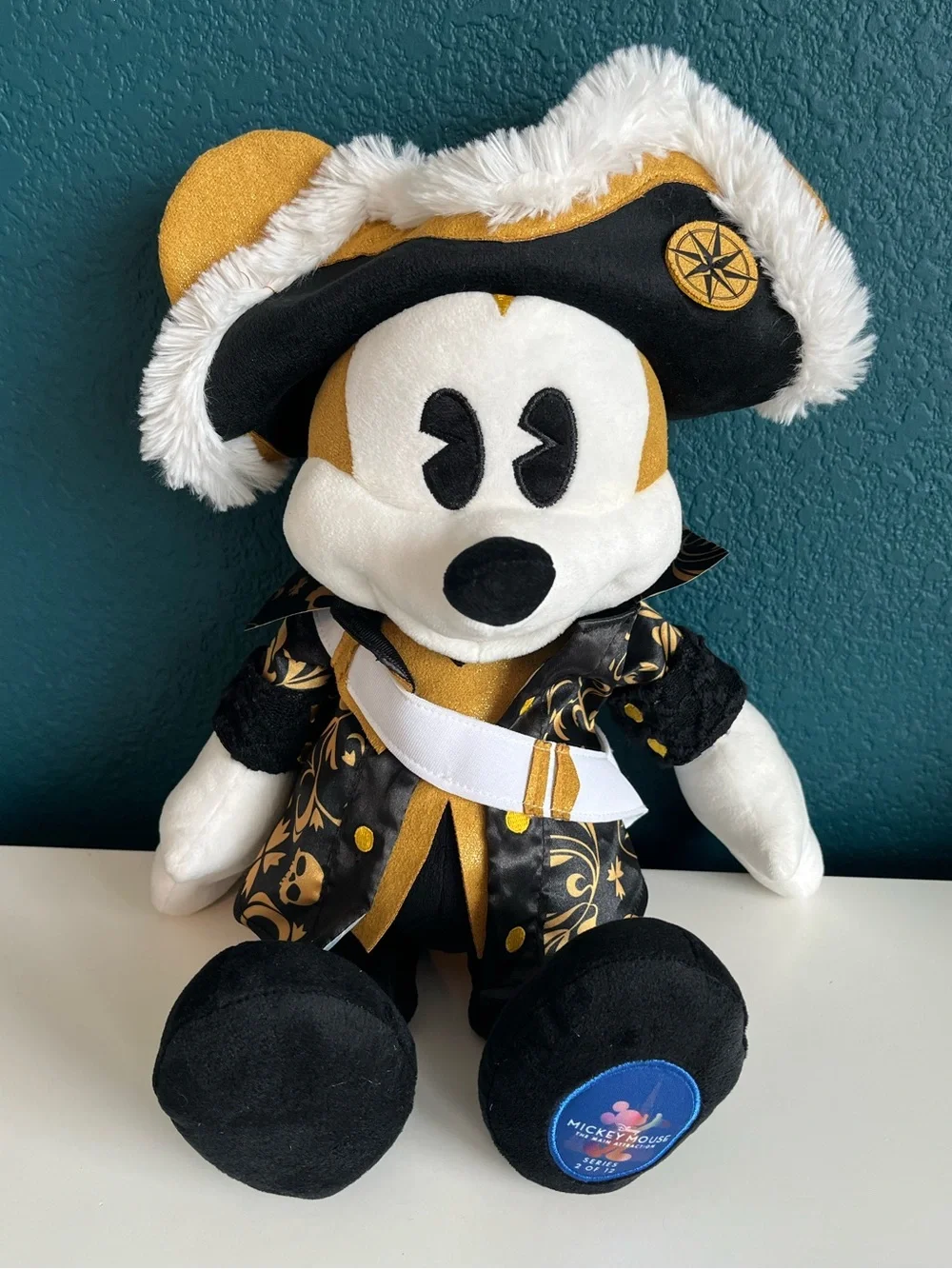 2022 Disney World 50th Anniversary Main Attraction Mickey Mouse Captain Hook